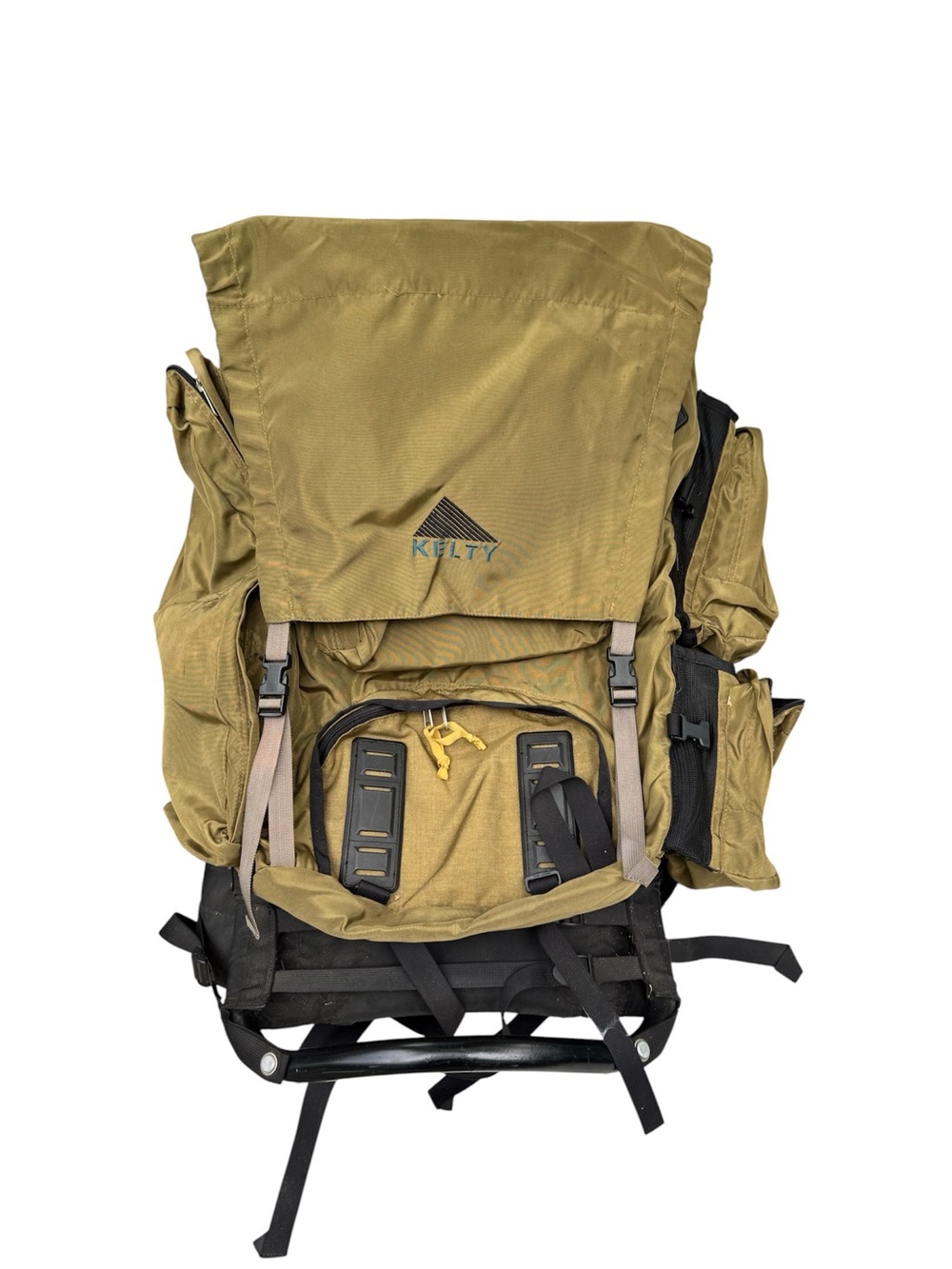 Vintage Kelty XL External Frame Army Green Hiking Backpack
